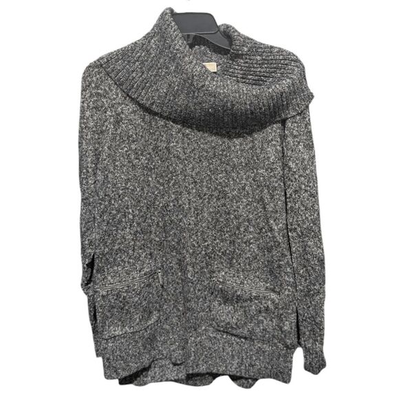 MICHAEL KORS Marled Cowl-Neck Sweater Size Large - Picture 2 of 4